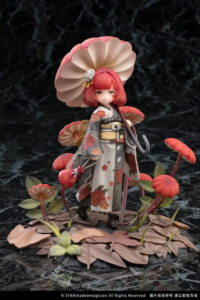 PVC Kip "The Mushroom Girls" 1/1 No.6 Marasmius Haematocephalus 23 cm fotografija izdelka