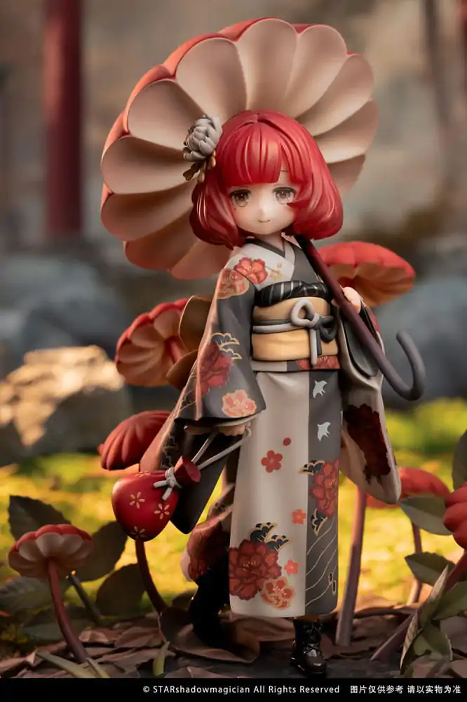 PVC Kip "The Mushroom Girls" 1/1 No.6 Marasmius Haematocephalus 23 cm fotografija izdelka