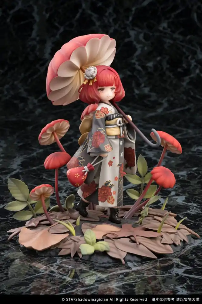 PVC Kip "The Mushroom Girls" 1/1 No.6 Marasmius Haematocephalus 23 cm fotografija izdelka