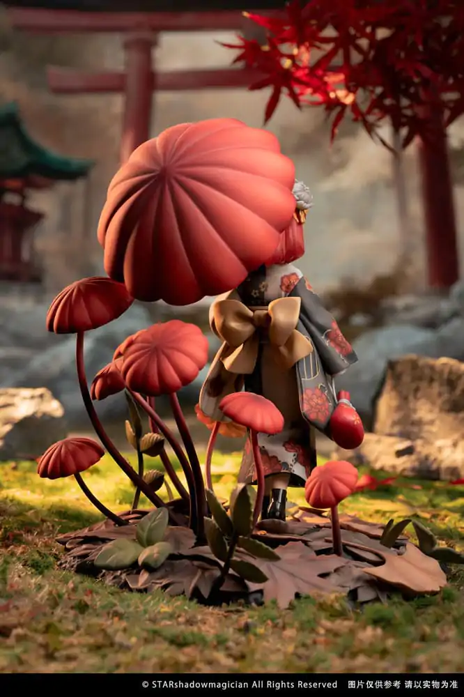 PVC Kip "The Mushroom Girls" 1/1 No.6 Marasmius Haematocephalus 23 cm fotografija izdelka