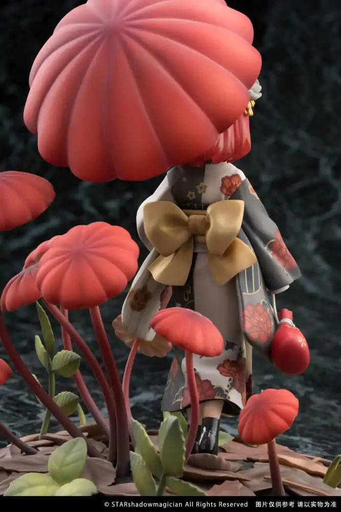 PVC Kip "The Mushroom Girls" 1/1 No.6 Marasmius Haematocephalus 23 cm fotografija izdelka