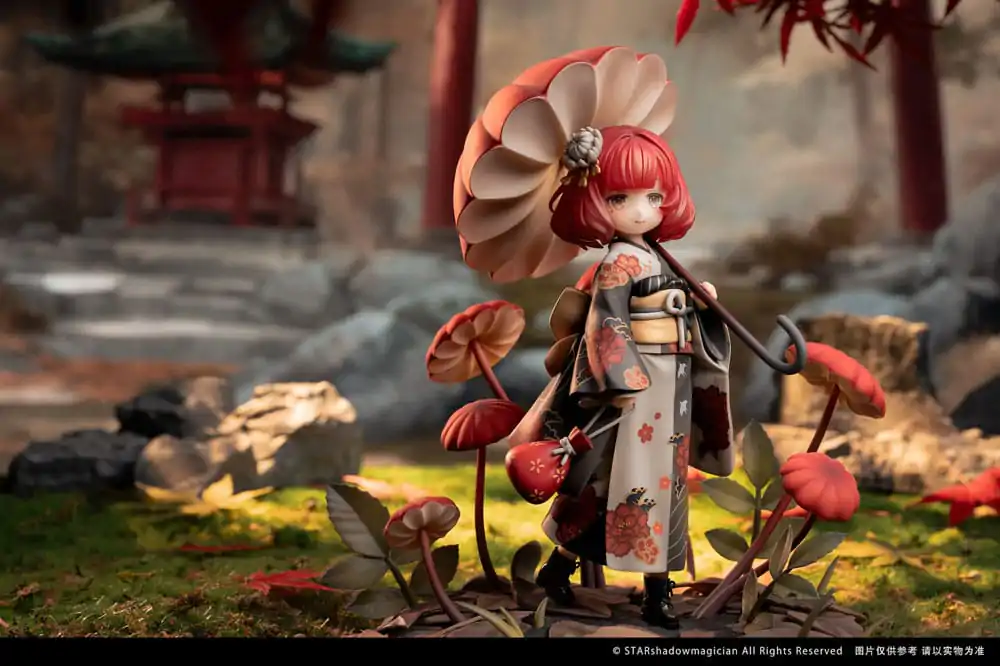 PVC Kip "The Mushroom Girls" 1/1 No.6 Marasmius Haematocephalus 23 cm fotografija izdelka