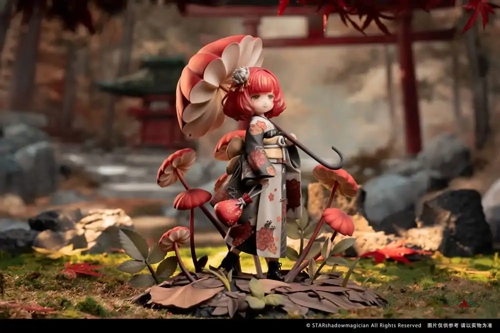 PVC Kip "The Mushroom Girls" 1/1 No.6 Marasmius Haematocephalus 23 cm fotografija izdelka