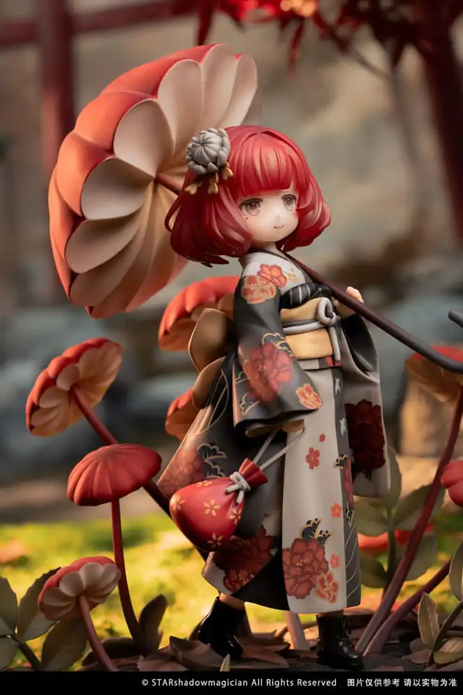 PVC Kip "The Mushroom Girls" 1/1 No.6 Marasmius Haematocephalus 23 cm fotografija izdelka