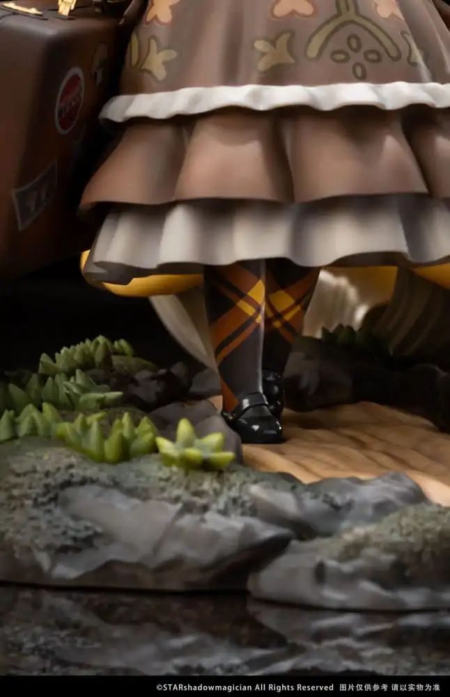 The Mushroom Girls PVC kip 1/1 Series No.3 Pleurotus Citrinopileatus 24 cm fotografija izdelka