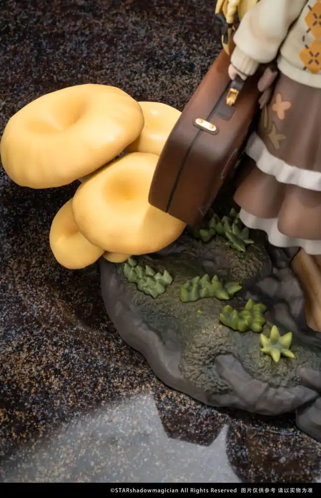The Mushroom Girls PVC kip 1/1 Series No.3 Pleurotus Citrinopileatus 24 cm fotografija izdelka