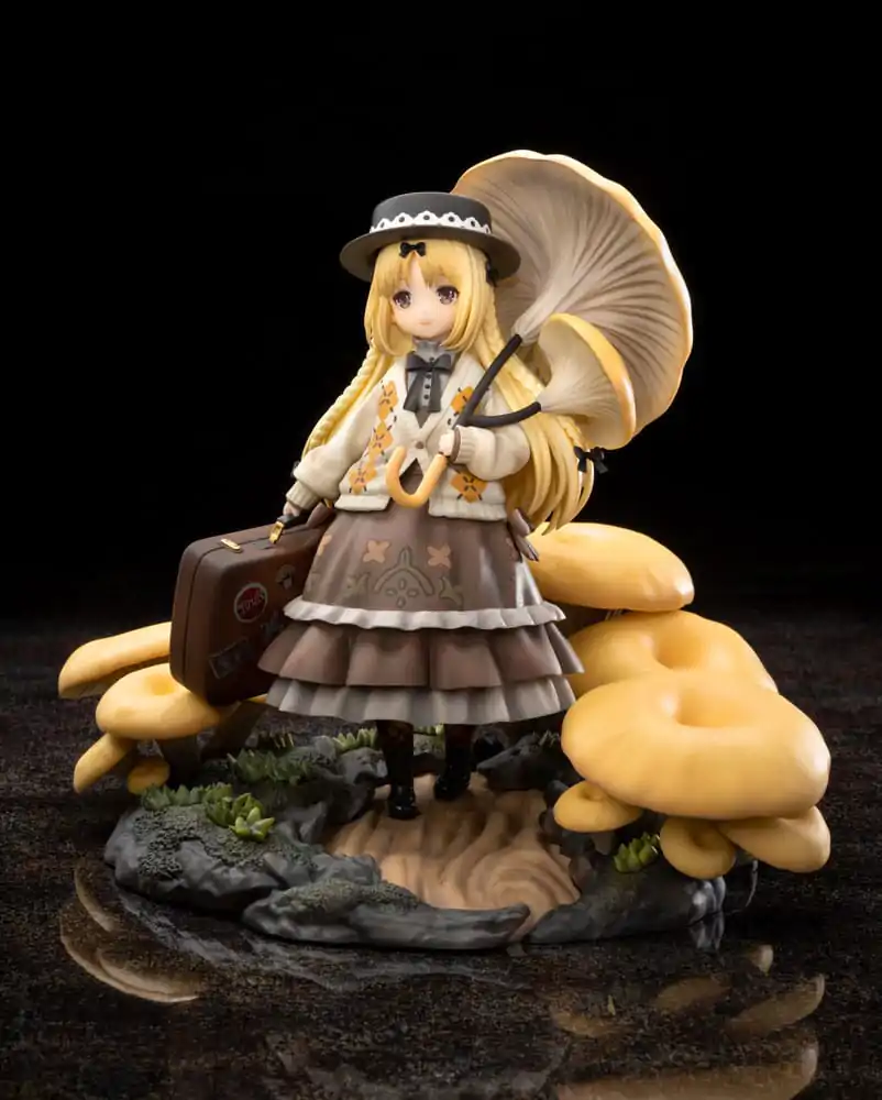 The Mushroom Girls PVC kip 1/1 Series No.3 Pleurotus Citrinopileatus 24 cm fotografija izdelka