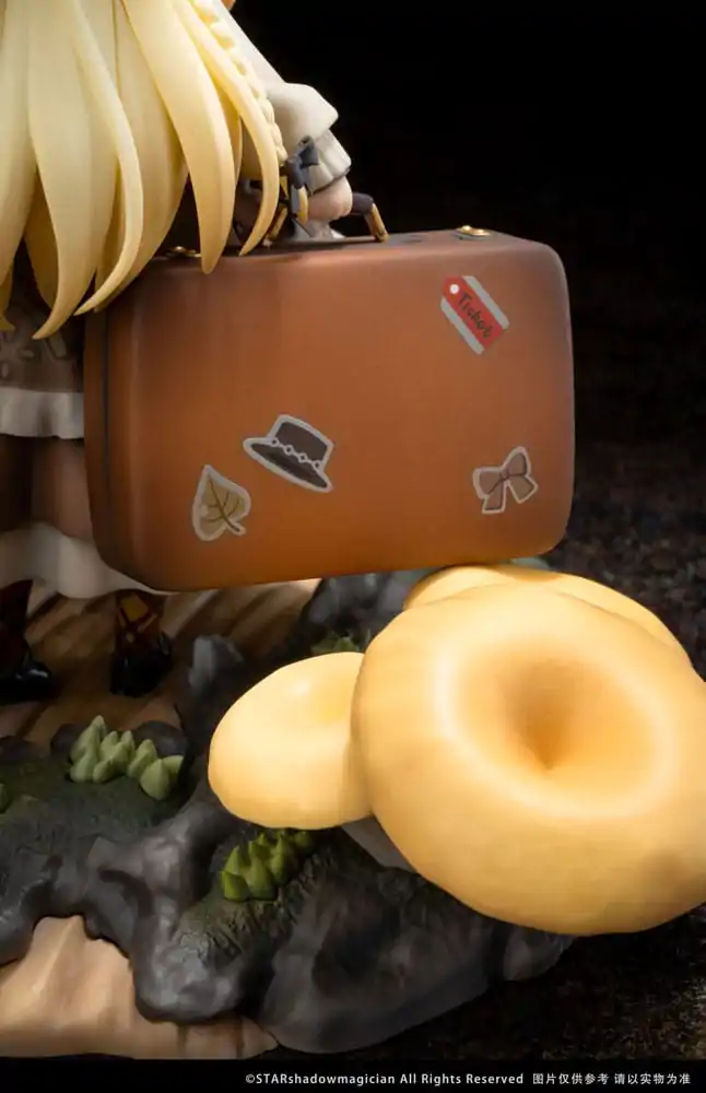 The Mushroom Girls PVC kip 1/1 Series No.3 Pleurotus Citrinopileatus 24 cm fotografija izdelka