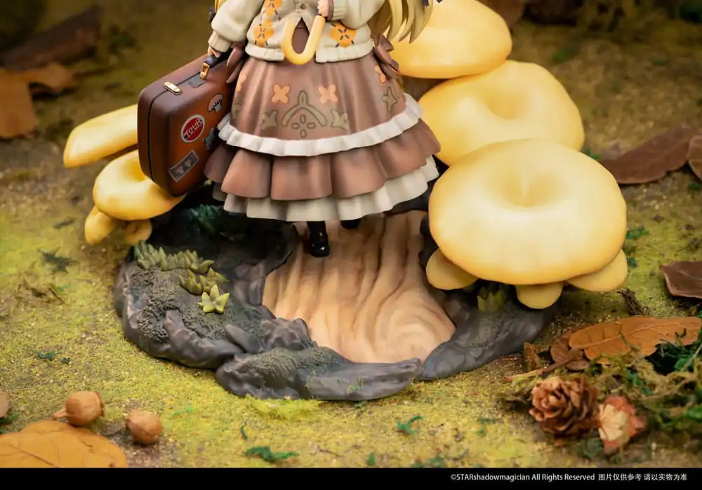 The Mushroom Girls PVC kip 1/1 Series No.3 Pleurotus Citrinopileatus 24 cm fotografija izdelka
