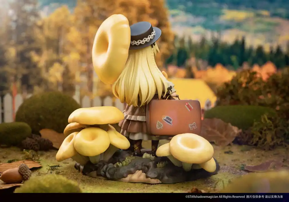 The Mushroom Girls PVC kip 1/1 Series No.3 Pleurotus Citrinopileatus 24 cm fotografija izdelka