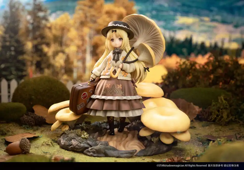 The Mushroom Girls PVC kip 1/1 Series No.3 Pleurotus Citrinopileatus 24 cm fotografija izdelka