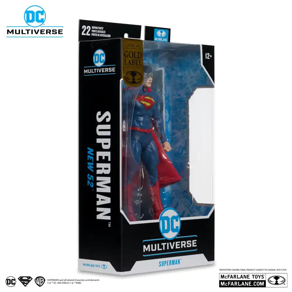 The New 52 DC Multiverse Akcijska figura Superman (Gold Label) 18 cm fotografija izdelka