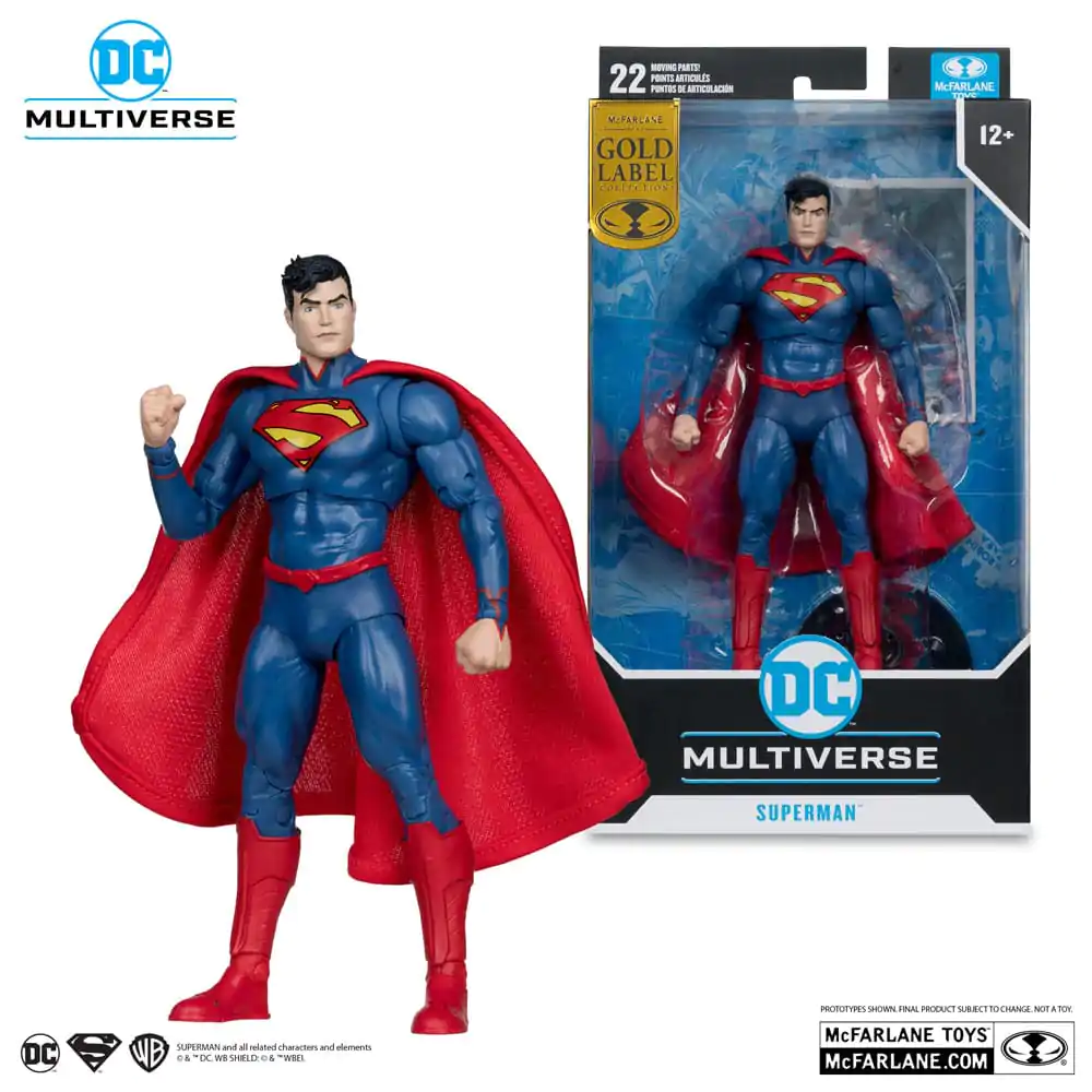 The New 52 DC Multiverse Akcijska figura Superman (Gold Label) 18 cm fotografija izdelka