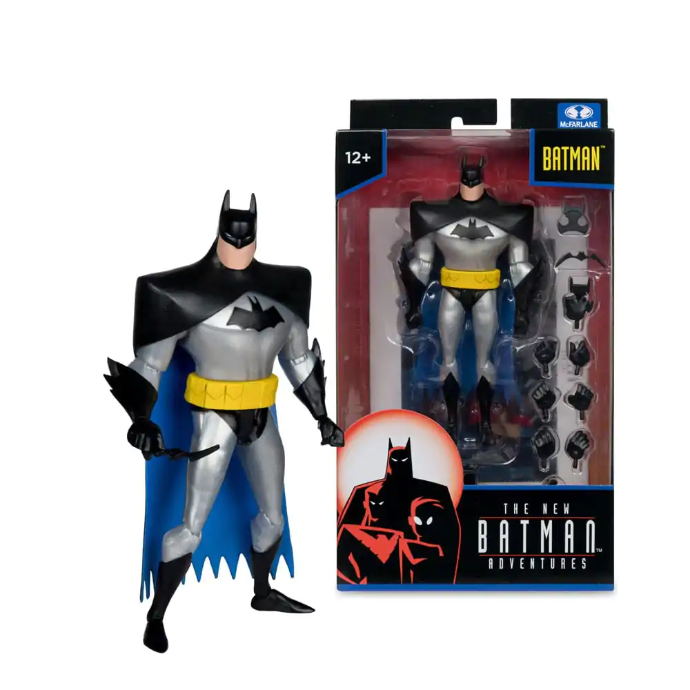 The New Batman Adventure DC Direct 1/6 Akcijska figura Batman (Silver) 15 cm fotografija izdelka
