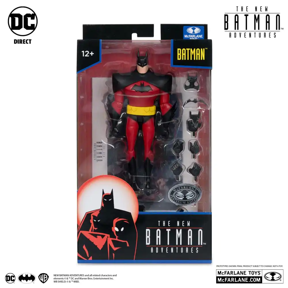 The New Batman Adventure DC Multiverse akcijska figura Batman (Silver) Platinum Edition 18 cm fotografija izdelka