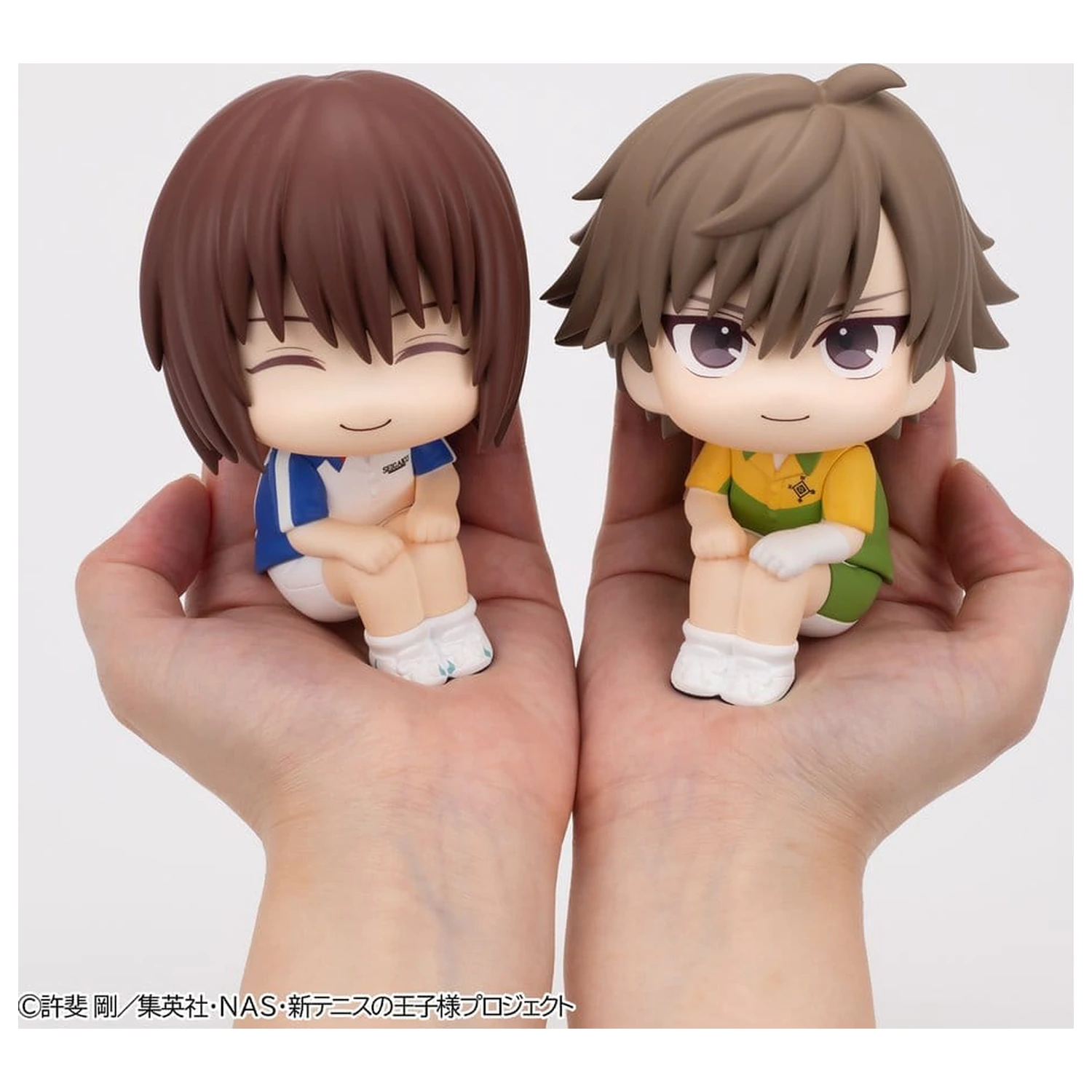 The New Prince of Tennis Look Up PVC figurici, 2-delni komplet Shusuke Fuji & Kuranosuke Shiraishi, 11 cm (z darilom) fotografija izdelka