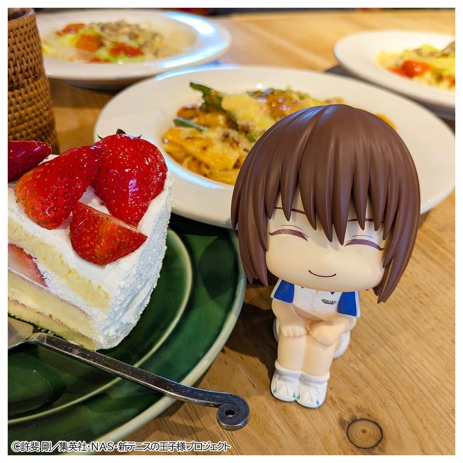 The New Prince of Tennis Look Up PVC figurici, 2-delni komplet Shusuke Fuji & Kuranosuke Shiraishi, 11 cm (z darilom) fotografija izdelka