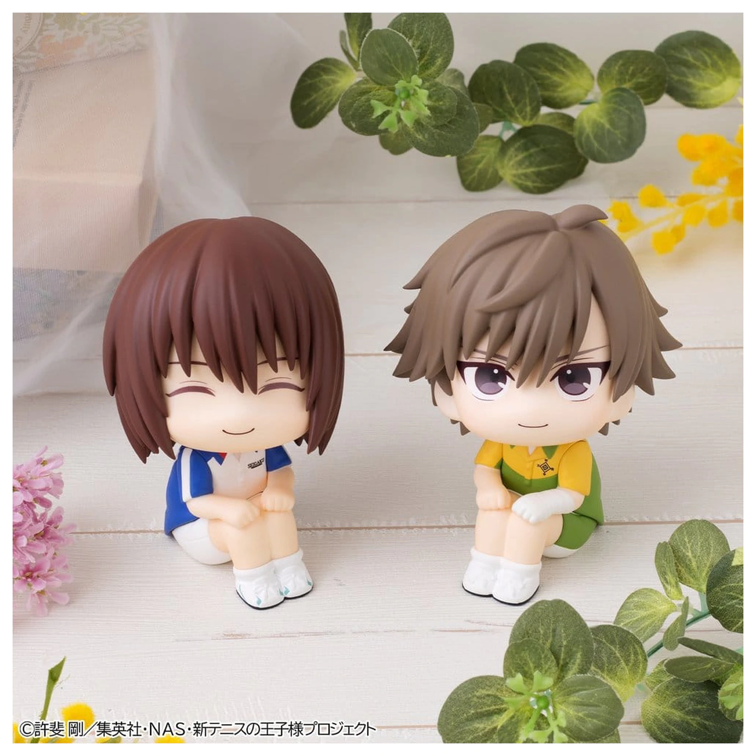 The New Prince of Tennis Look Up PVC figurici, 2-delni komplet Shusuke Fuji & Kuranosuke Shiraishi, 11 cm (z darilom) fotografija izdelka