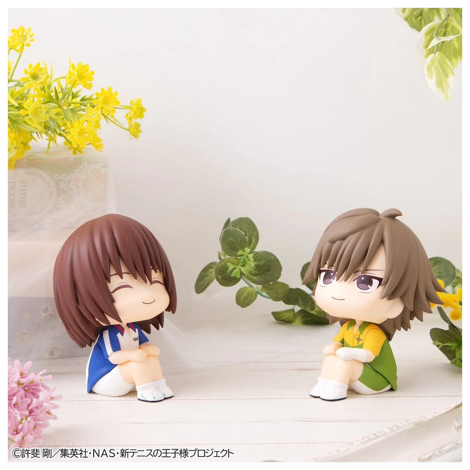 The New Prince of Tennis Look Up PVC figurici, 2-delni komplet Shusuke Fuji & Kuranosuke Shiraishi, 11 cm (z darilom) fotografija izdelka