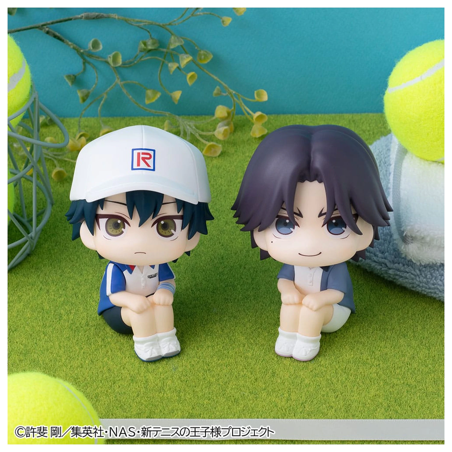 The New Prince of Tennis Look Up PVC figurici Ryoma Echizen & Keigo Atobe komplet (z darilom) 11 cm fotografija izdelka