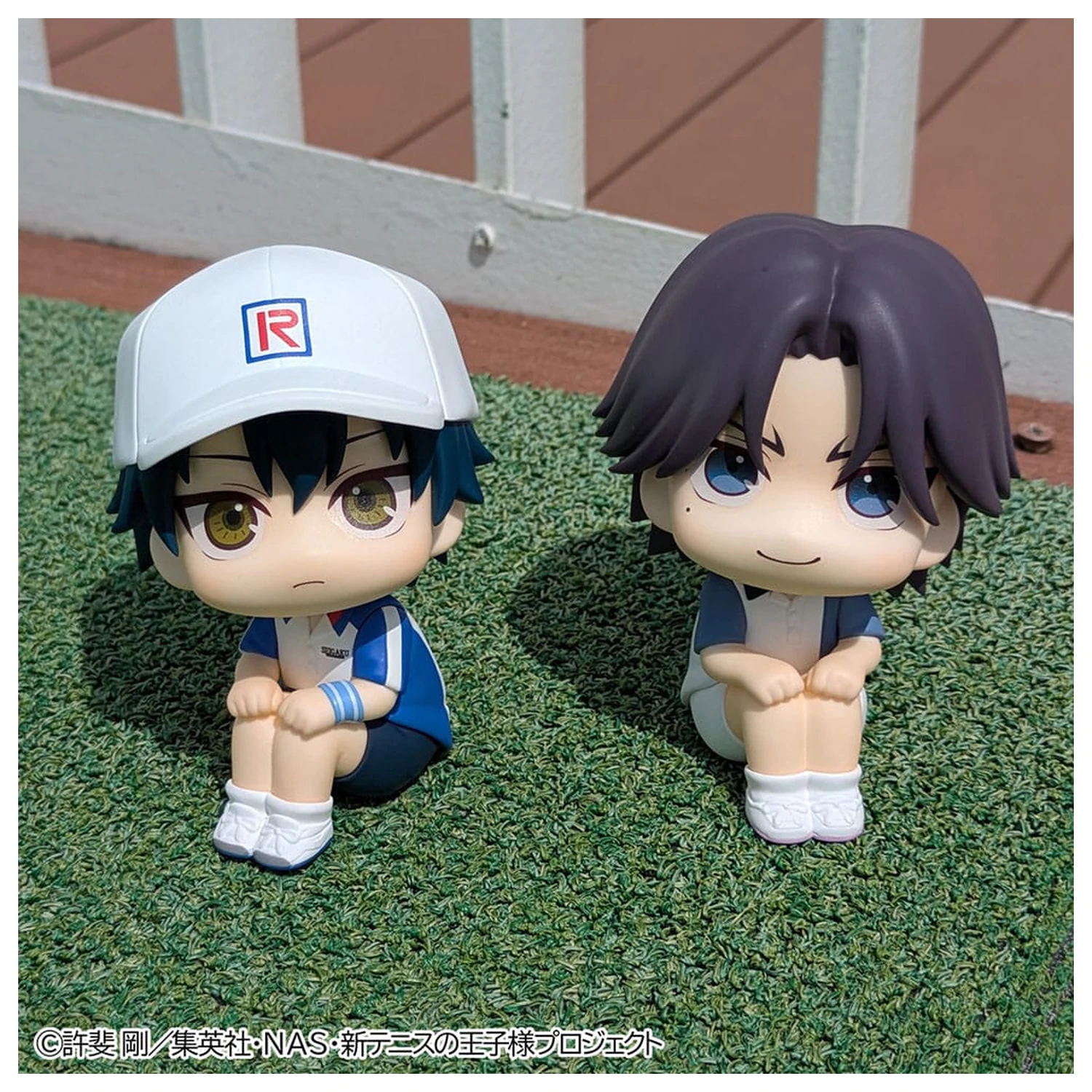 The New Prince of Tennis Look Up PVC figurici Ryoma Echizen & Keigo Atobe komplet (z darilom) 11 cm fotografija izdelka