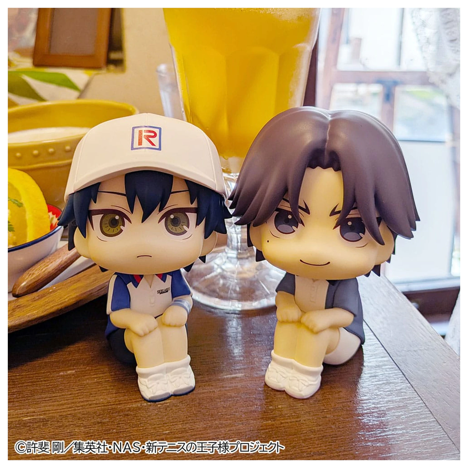 The New Prince of Tennis Look Up PVC figurici Ryoma Echizen & Keigo Atobe komplet (z darilom) 11 cm fotografija izdelka