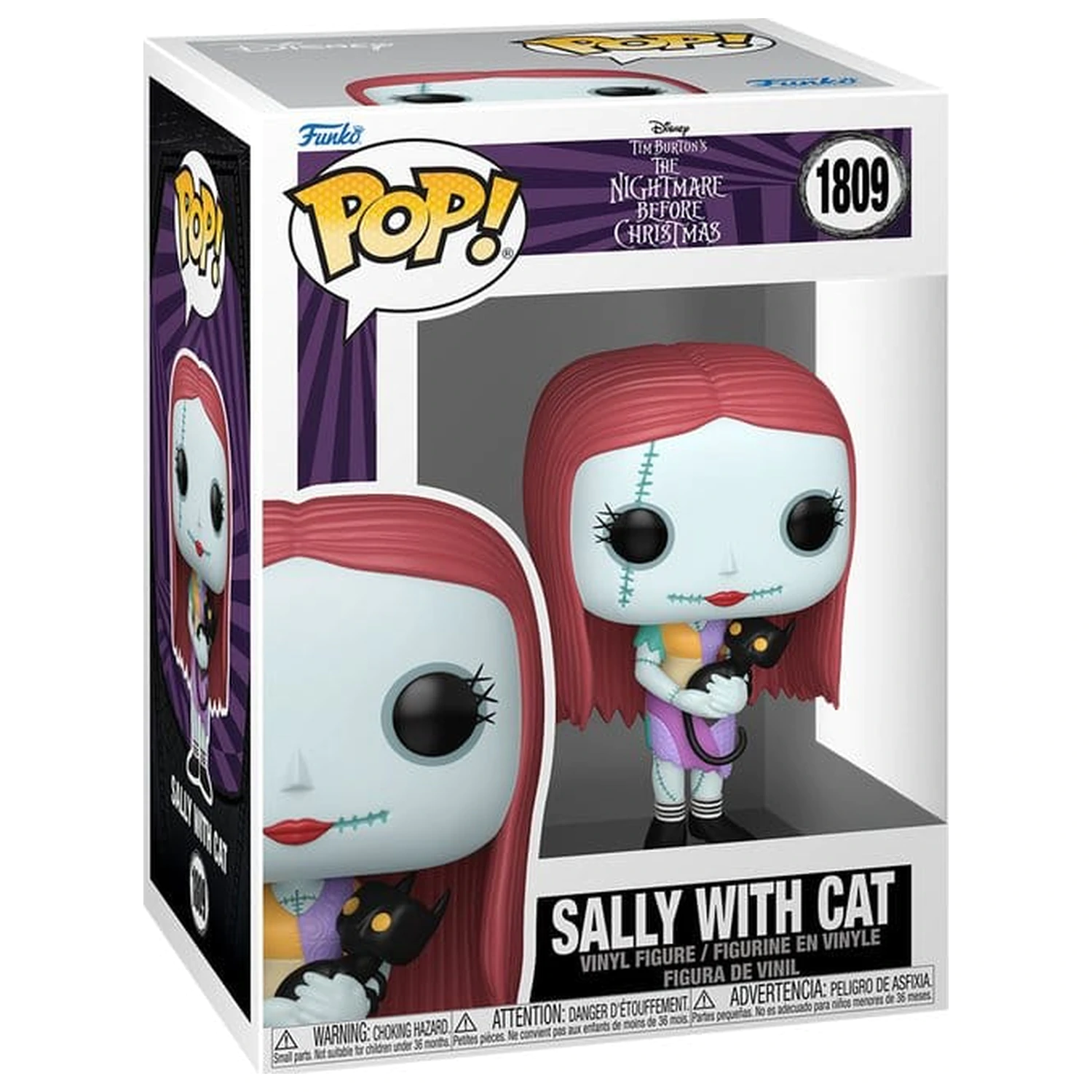 The Nightmare Before Christmas Funko POP! vinilna figura Sally with Cat 9 cm fotografija izdelka
