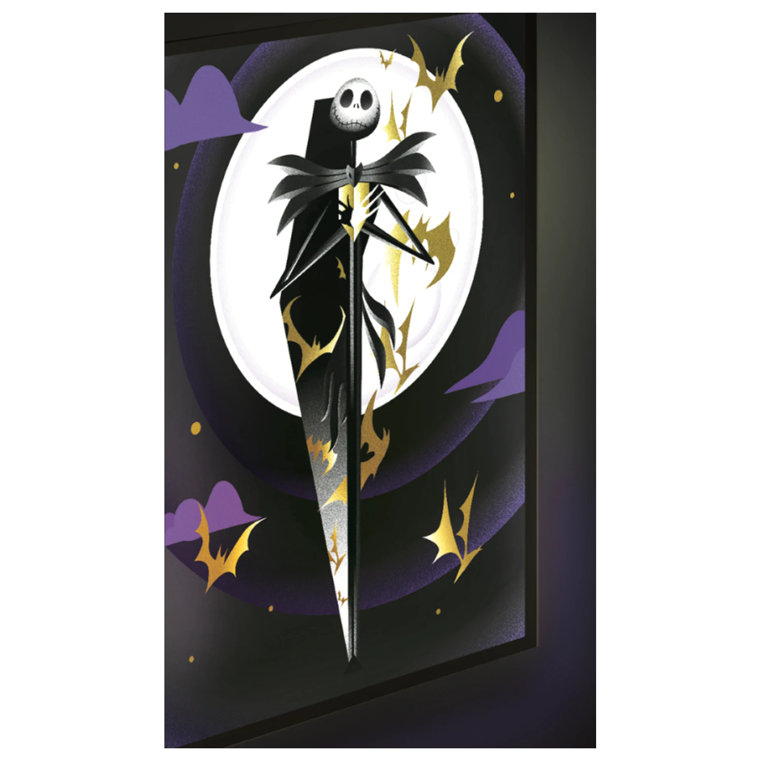 The Nightmare Before Christmas Jack svetleče platno 40x30 cm fotografija izdelka