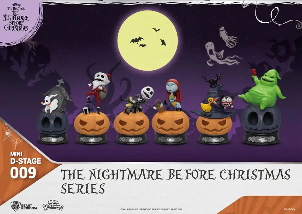 The Nightmare Before Christmas Mini Diorama Odrske Figure The Nightmare Before Christmas Series 10 cm fotografija izdelka