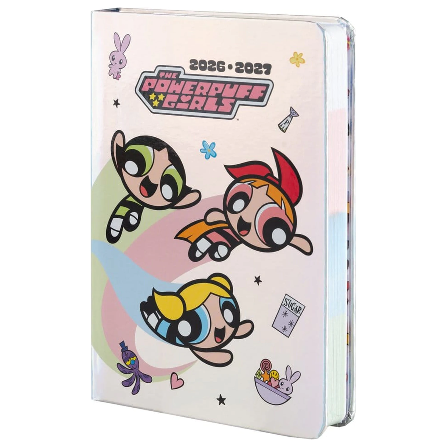 The Powerpuff Girls Akademski planer 2026/27 A6 *English Version* fotografija izdelka