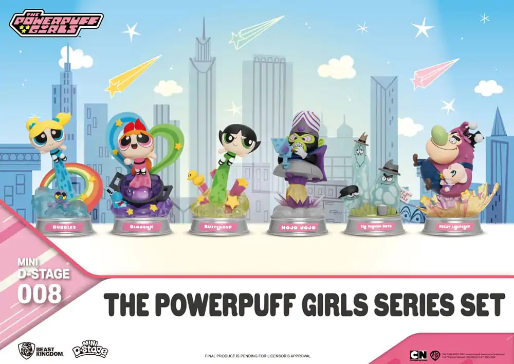The Powerpuff Girls Mini Diorama Stage figurice The Powerpuff Girls Series Set 12 cm fotografija izdelka