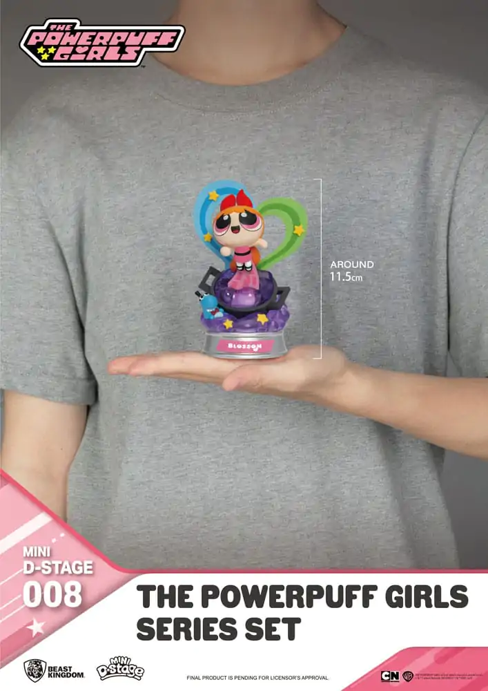 The Powerpuff Girls Mini Diorama Stage figurice The Powerpuff Girls Series Set 12 cm fotografija izdelka