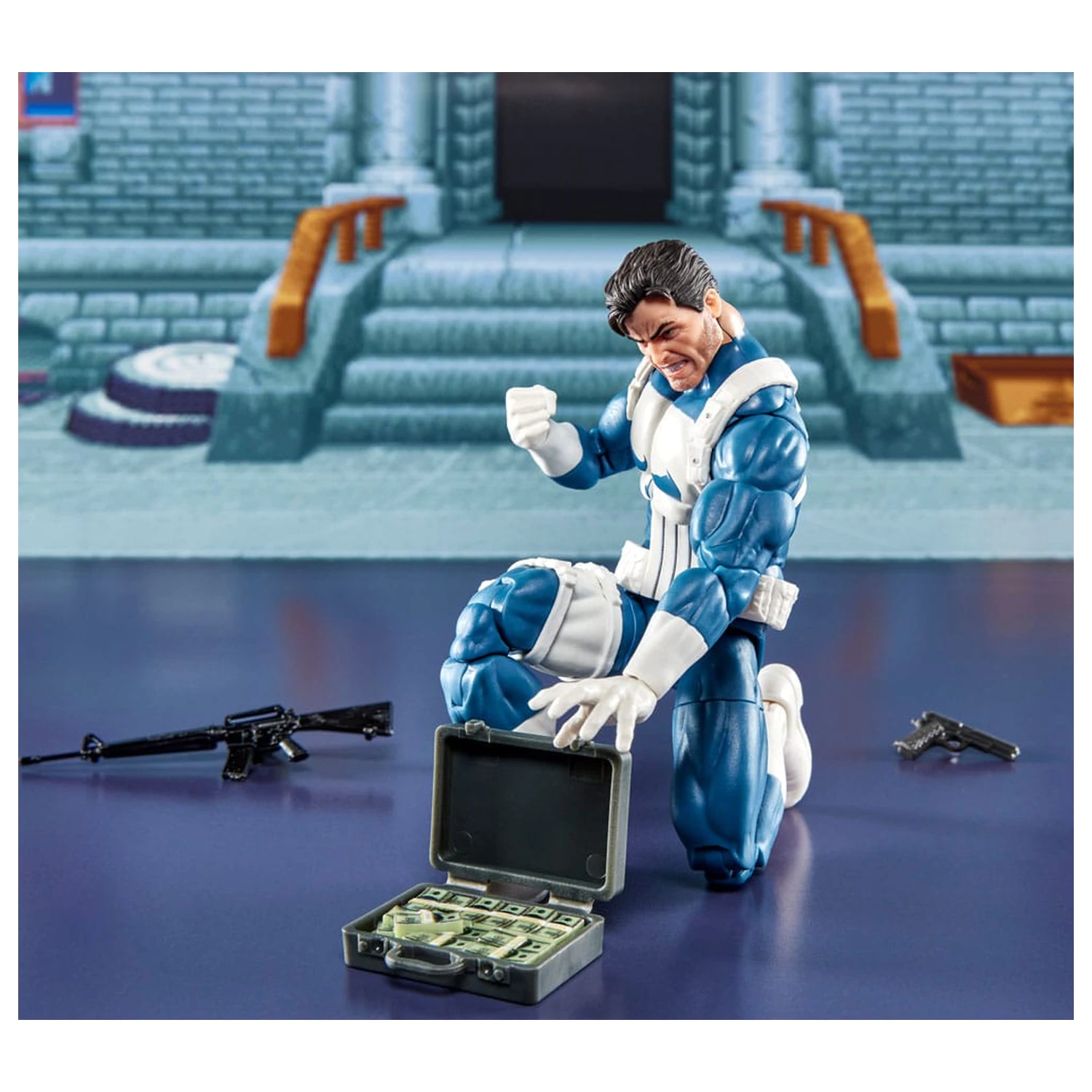 The Punisher Marvel Legends Gamerverse akcijska figura 2-paket Punisher & Nick Fury 15 cm fotografija izdelka