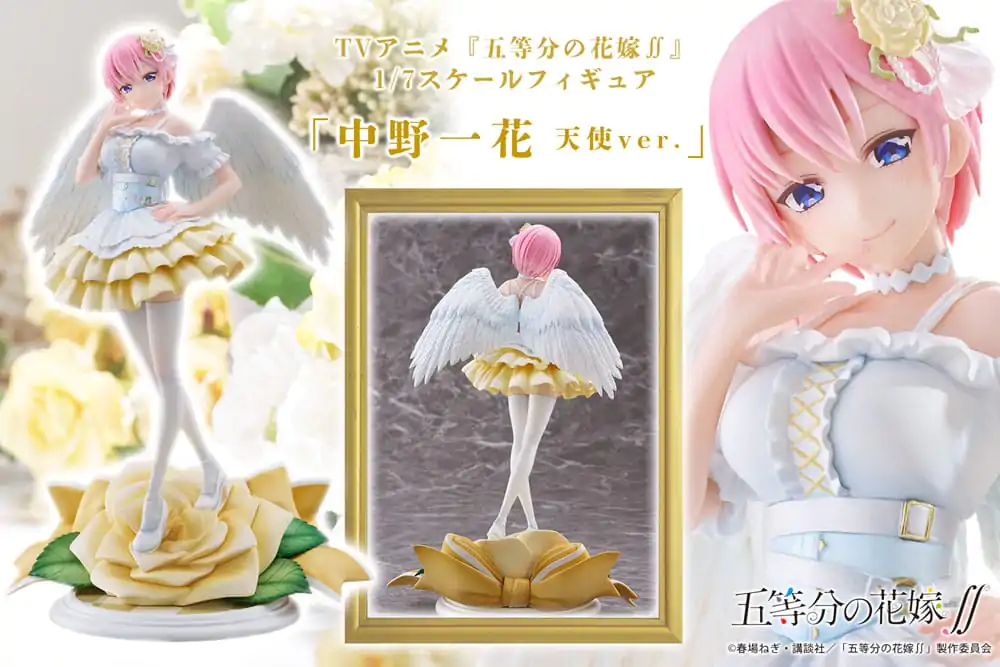 The Quintessential Quintuplets PVC Kip 1/7 Nakano Ichika Angel Ver. 25 cm fotografija izdelka