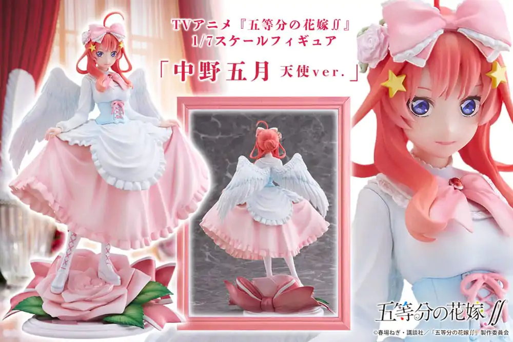 The Quintessential Quintuplets PVC Kip 1/7 Nakano Itsuki Angel Ver. 26 cm fotografija izdelka