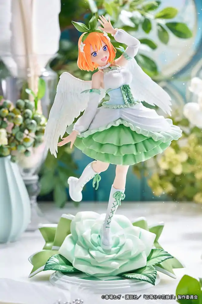 The Quintessential Quintuplets PVC Kip 1/7 Nakano Yotsuba Angel Ver. 27 cm fotografija izdelka