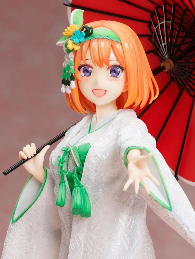 The Quintessential Quintuplets 2 PVC Kip 1/7 Yotsuba Nakano Shiromuku 23 cm fotografija izdelka