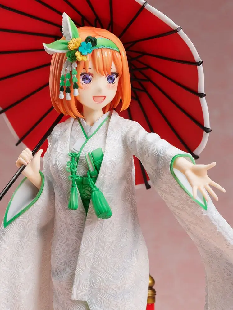 The Quintessential Quintuplets 2 PVC Kip 1/7 Yotsuba Nakano Shiromuku 23 cm fotografija izdelka