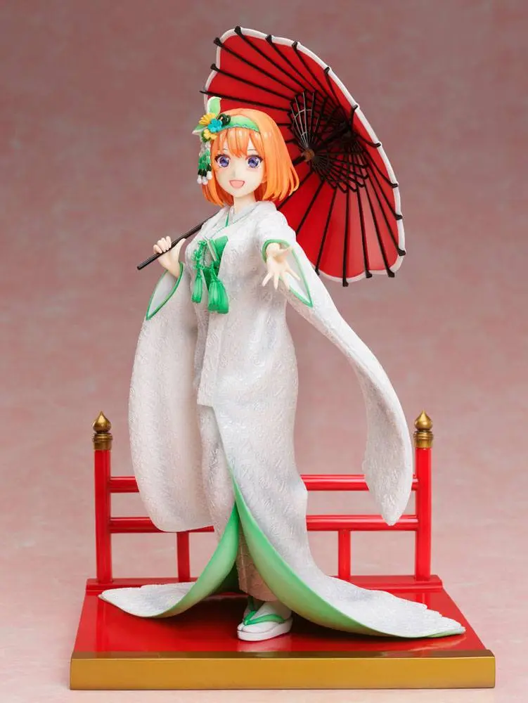 The Quintessential Quintuplets 2 PVC Kip 1/7 Yotsuba Nakano Shiromuku 23 cm fotografija izdelka