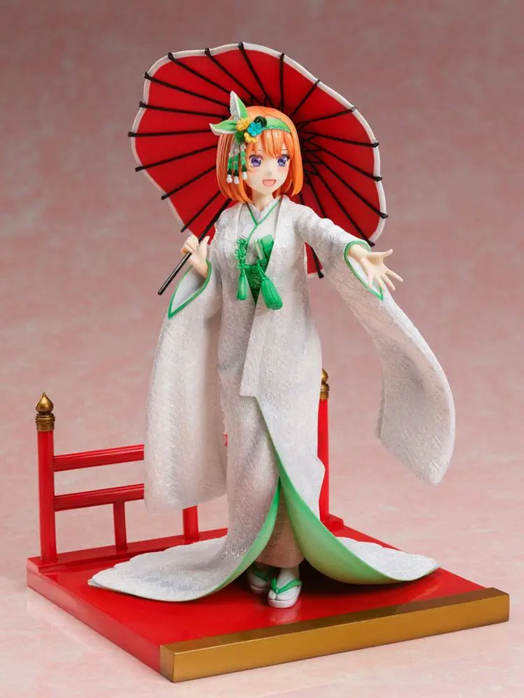 The Quintessential Quintuplets 2 PVC Kip 1/7 Yotsuba Nakano Shiromuku 23 cm fotografija izdelka