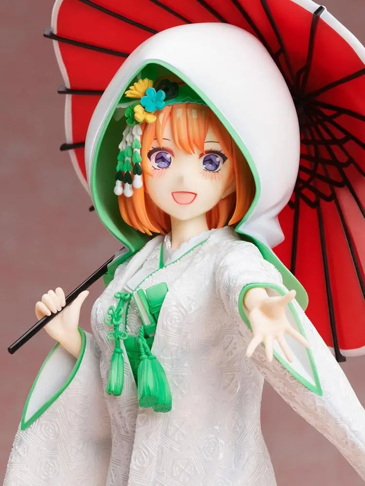 The Quintessential Quintuplets 2 PVC Kip 1/7 Yotsuba Nakano Shiromuku 23 cm fotografija izdelka