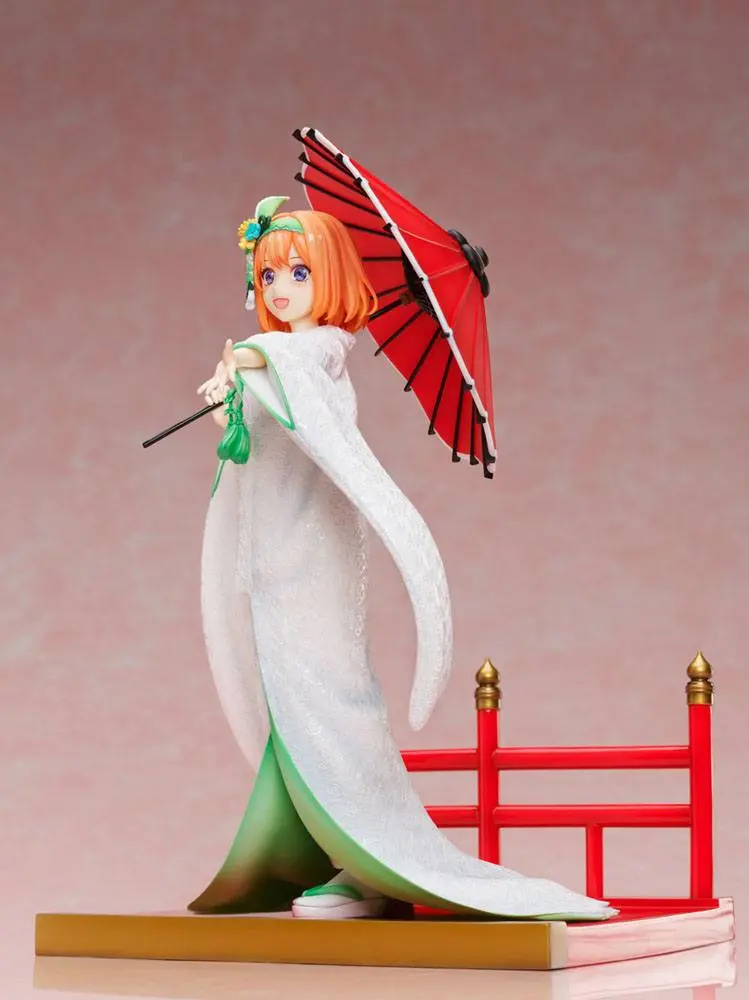 The Quintessential Quintuplets 2 PVC Kip 1/7 Yotsuba Nakano Shiromuku 23 cm fotografija izdelka