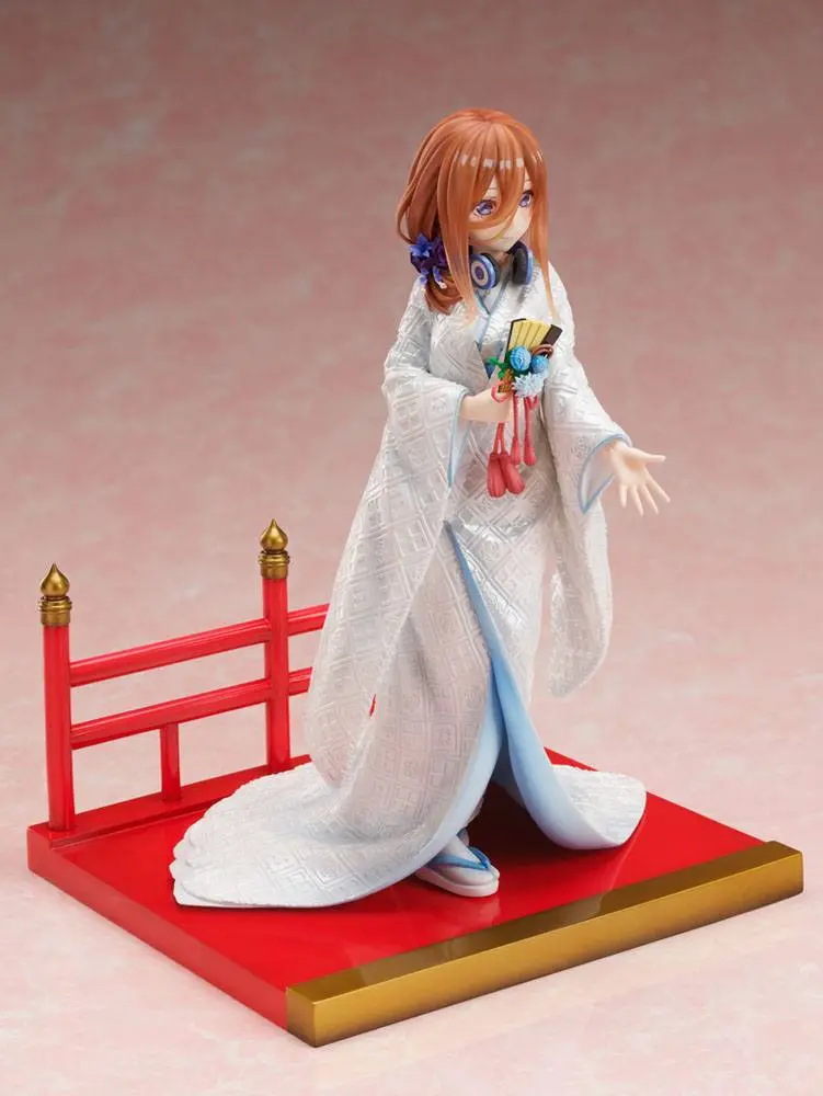 The Quintessential Quintuplets 2 PVC kip 1/7 Miku Nakano Shiromuku 23 cm fotografija izdelka