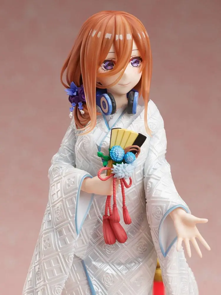 The Quintessential Quintuplets 2 PVC kip 1/7 Miku Nakano Shiromuku 23 cm fotografija izdelka