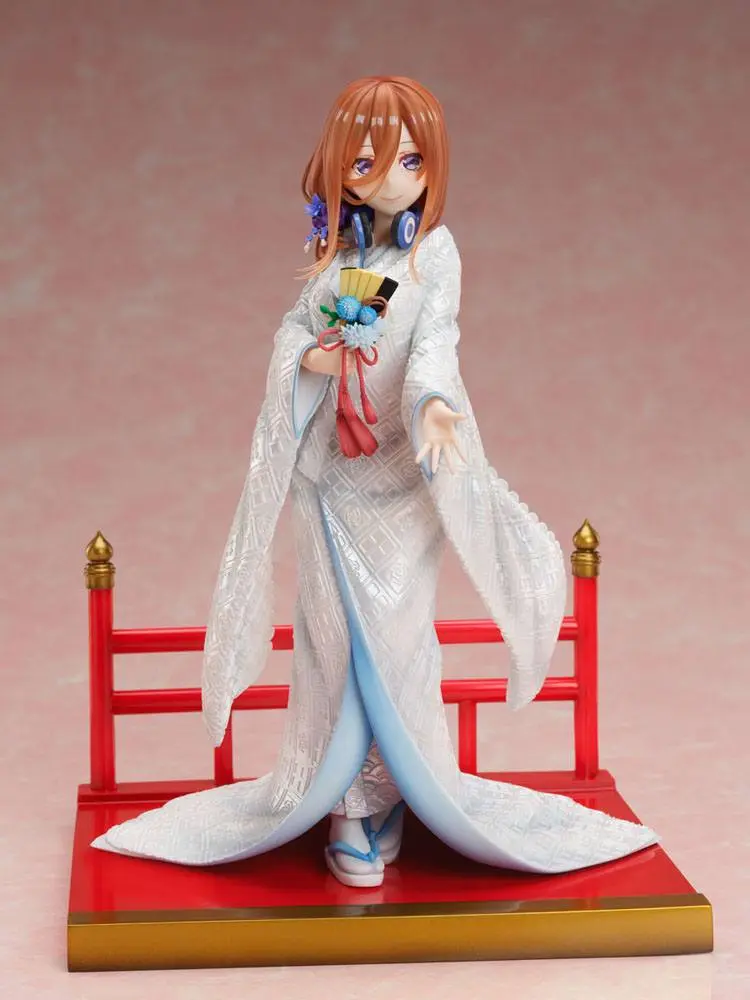 The Quintessential Quintuplets 2 PVC kip 1/7 Miku Nakano Shiromuku 23 cm fotografija izdelka