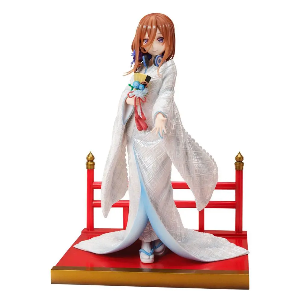 The Quintessential Quintuplets 2 PVC kip 1/7 Miku Nakano Shiromuku 23 cm fotografija izdelka