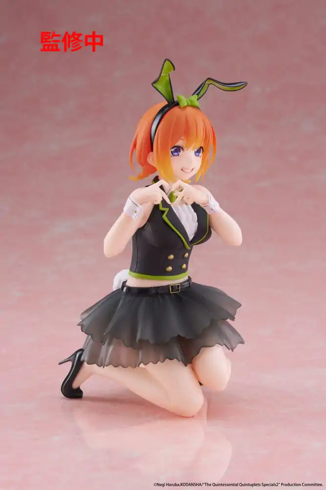 The Quintessential Quintuplets 3 PVC Kip Namizna Srčkana Figura Yotsuba Nakano (Bunny Ver.) 13 cm fotografija izdelka