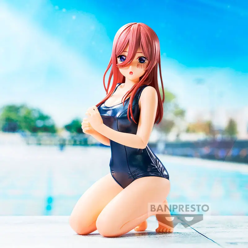 The Quintessential Quintuplets Movie Celestial Vivi School Style Miku Nakano figura 12 cm fotografija izdelka