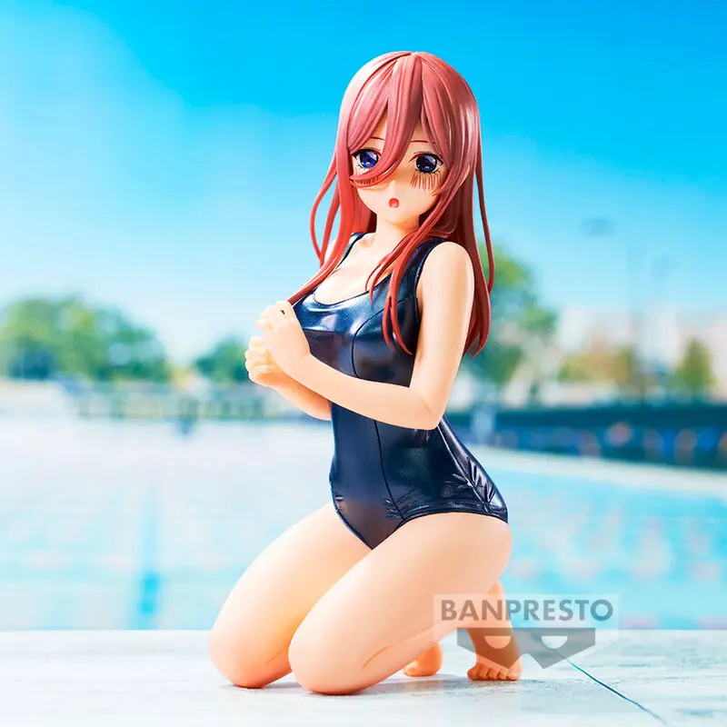 The Quintessential Quintuplets Movie Celestial Vivi School Style Miku Nakano figura 12 cm fotografija izdelka