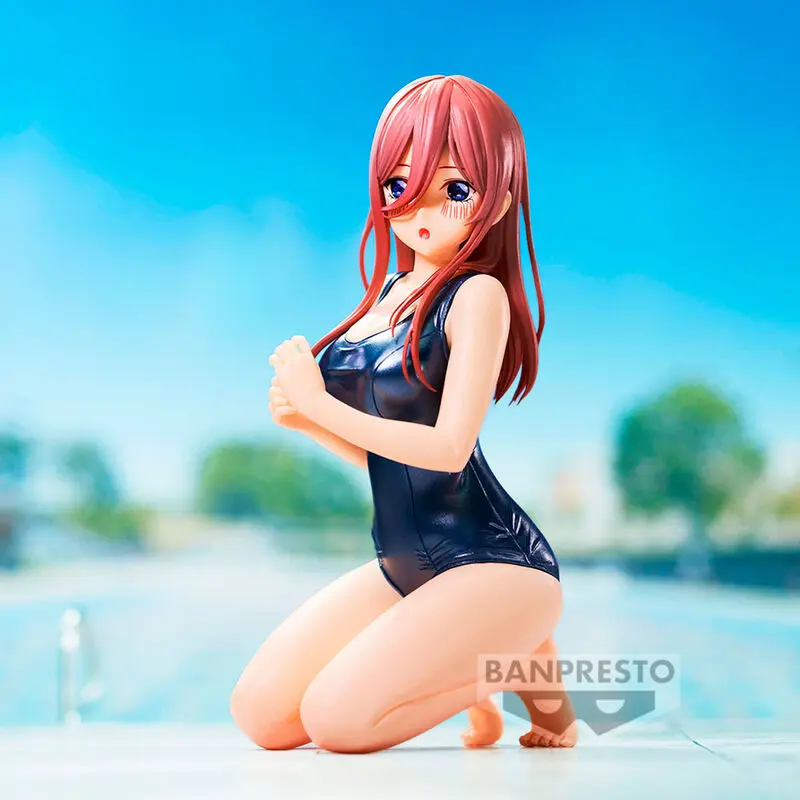 The Quintessential Quintuplets Movie Celestial Vivi School Style Miku Nakano figura 12 cm fotografija izdelka